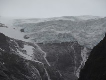 40° journée Etape aux pieds du glacier et d'une belle cascade