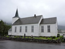 45° Encore une église fermée à Vikedal